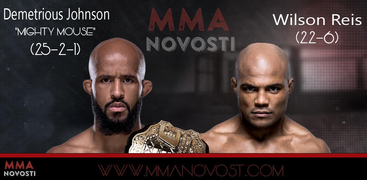 UFC on FOX 24: Demetrious Johnson vs. Wilson Reis