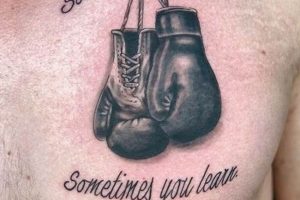 Best MMA Gloves Tattoo Designs & Ideas | Ultimate Guide to MMA: Training, Techniques, and Top Fighters in The World