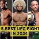 Top MMA Fighter 2024: Best of the Best | Ultimate Guide to MMA: Training, Techniques, and Top Fighters in The World
