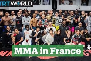 The Rise of MMA in France: A Thriving Scene | Ultimate Guide to MMA: Training, Techniques, and Top Fighters in The World