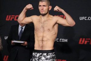 Khabib Nurmagomedov Weigh-In: A Champion's Ritual Ultimate Guide to MMA: Training, Techniques, and Top Fighters in The World Khabib Nurmagomedov Weigh-In: A Champion's Ritual | Ultimate Guide to MMA: Training, Techniques, and Top Fighters in The World