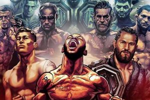 Authentic MMA Artwork & Designs | Ultimate Guide to MMA: Training, Techniques, and Top Fighters in The World