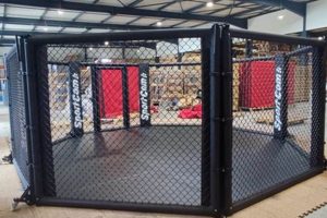 Ultimate Foldable MMA Cage: Portable & Durable | Ultimate Guide to MMA: Training, Techniques, and Top Fighters in The World