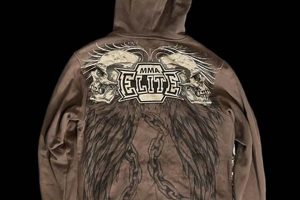 Premium MMA Elite Brown Hoodie: Train in Style | Ultimate Guide to MMA: Training, Techniques, and Top Fighters in The World