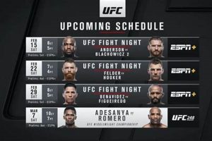 Official MMA & Boxing Schedule: Find Fight Dates | Ultimate Guide to MMA: Training, Techniques, and Top Fighters in The World