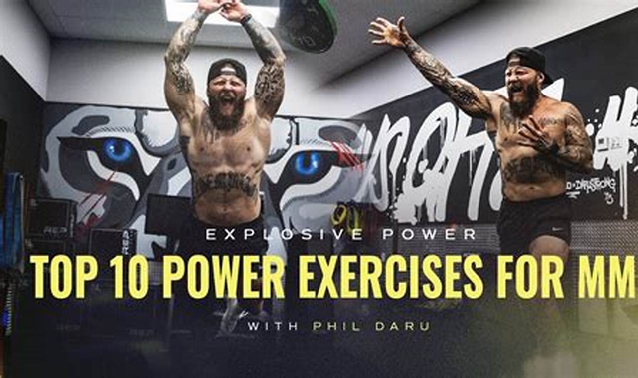 Top 5 MMA Fighter Exercises for Strength & Power | Ultimate Guide to MMA: Training, Techniques, and Top Fighters in The World
